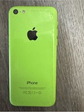 Apple iPhone Lime Green Back Cover
